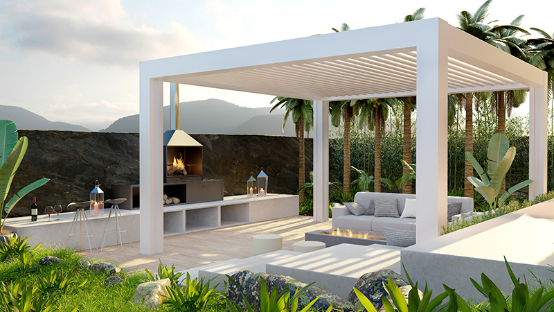 Pergolas bioclimatique Côtes d'Armor